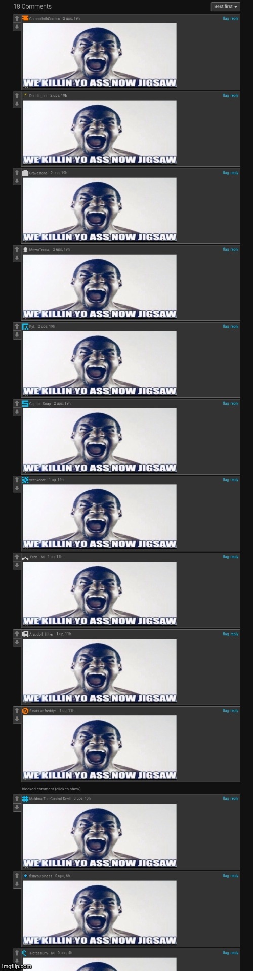 made w/ Imgflip meme maker