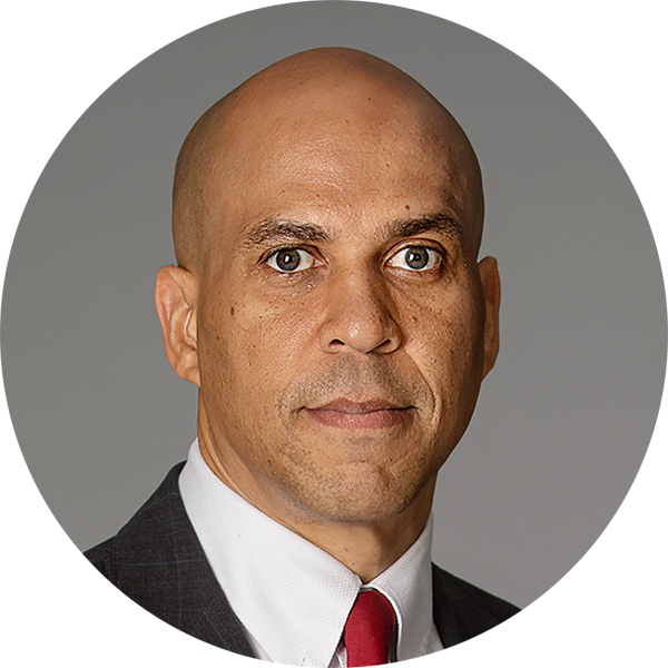 Cory Booker logo Blank Meme Template