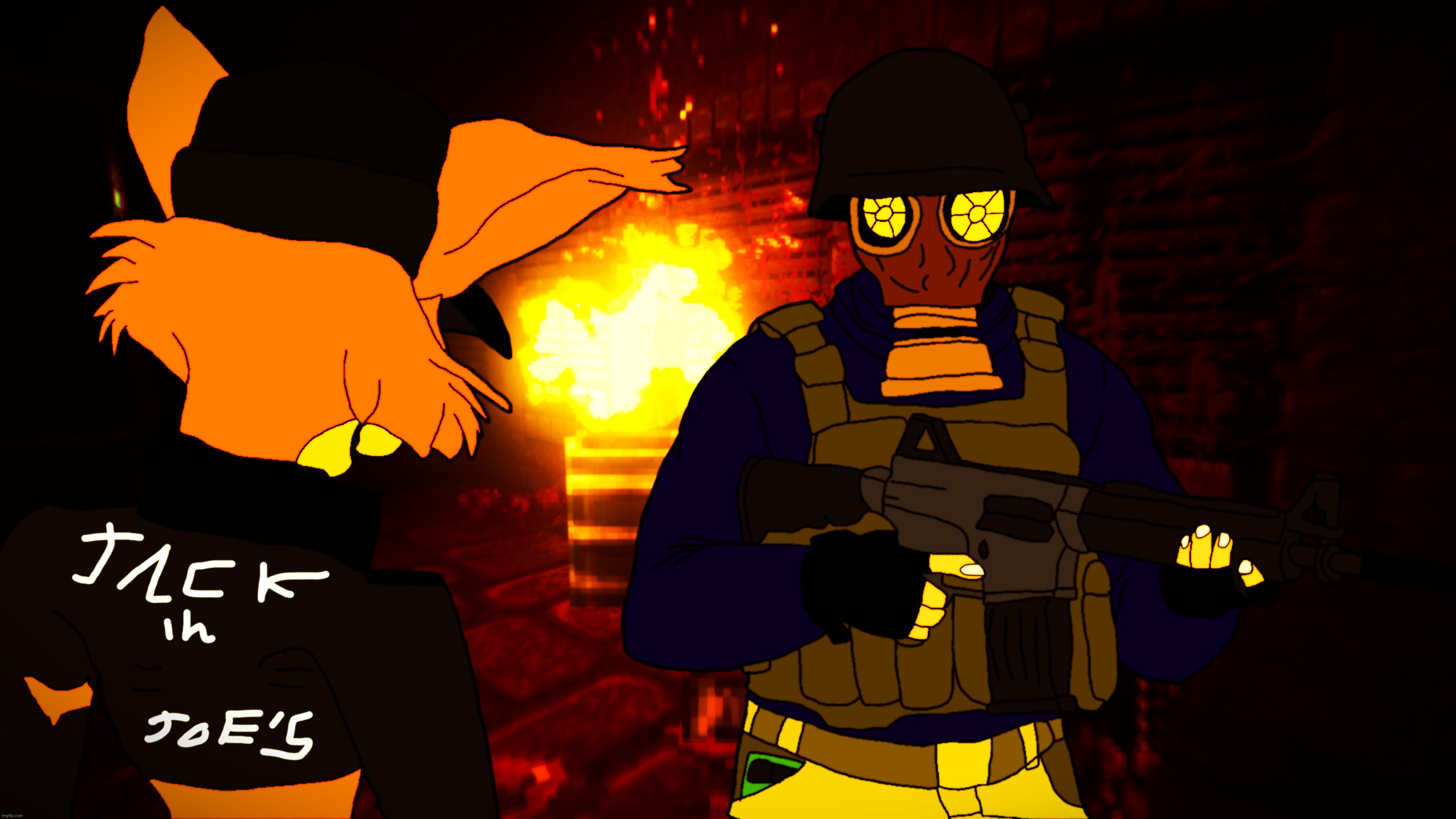 "Mann VS Bitch" (Art: myself) | image tagged in timezone,game,art,artwork,cartoon | made w/ Imgflip meme maker