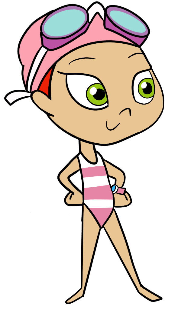 Betty Barrett in her Swimsuit Blank Meme Template