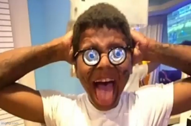 Nerdy Shocked Guy | image tagged in nerdy shocked guy | made w/ Imgflip meme maker