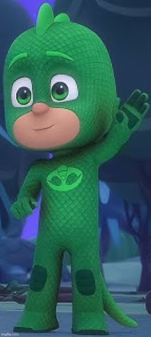 Gekko | image tagged in pjmasks | made w/ Imgflip meme maker