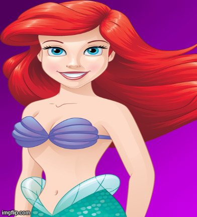 Ariel og Blank Meme Template