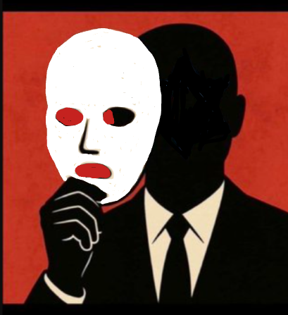 man behind the mask Blank Meme Template