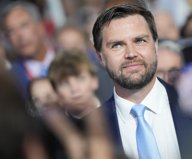 J. D. Vance smiling Blank Meme Template