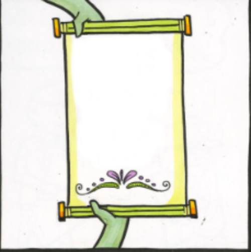 Scroll of Truth Blank Meme Template