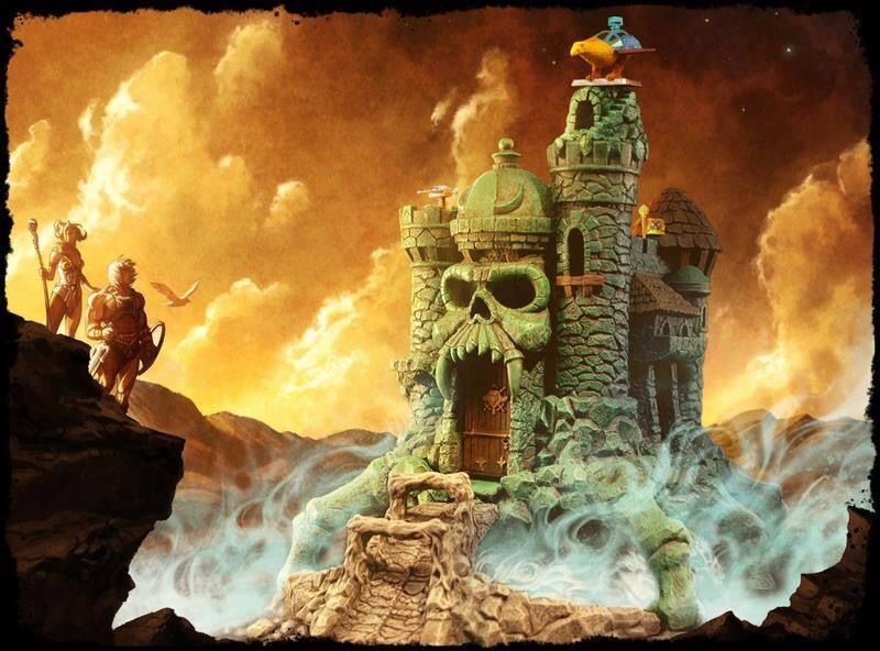 High Quality Castle Greyskull Blank Meme Template