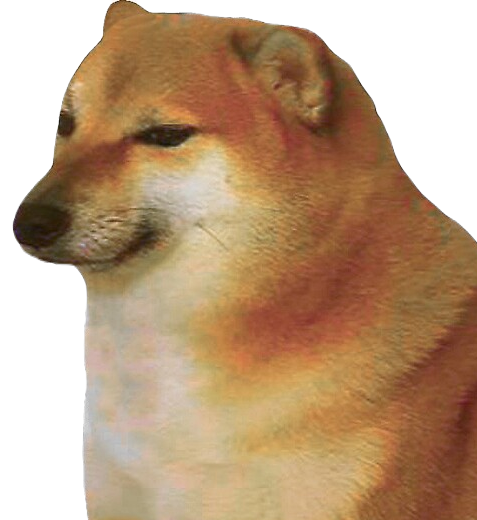 cheems close up Blank Meme Template