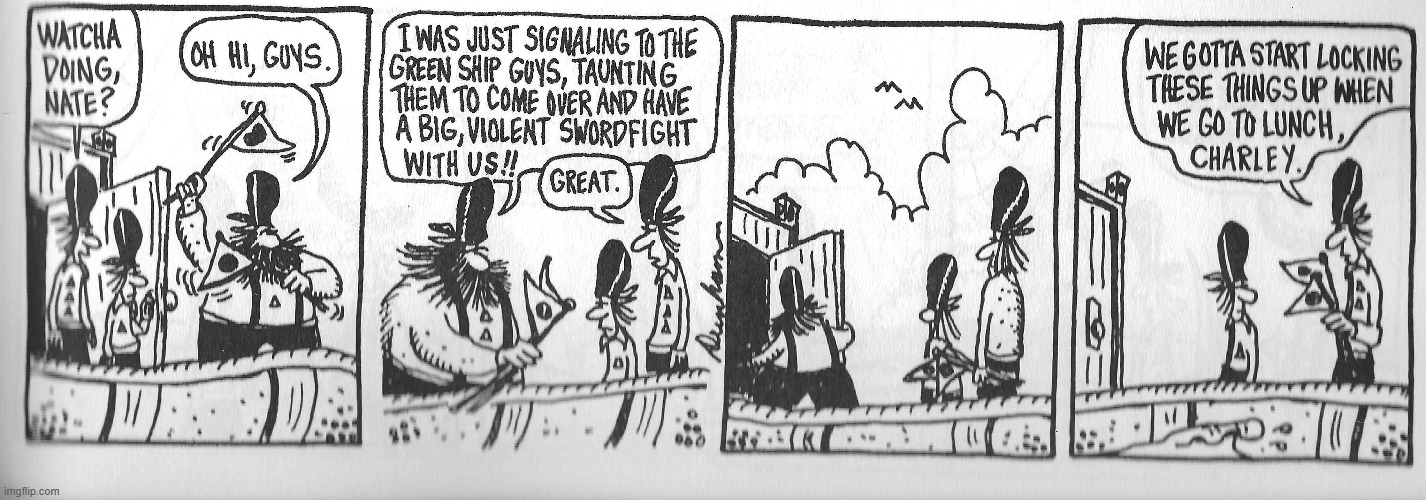 Classic Overboard | image tagged in comics | made w/ Imgflip meme maker