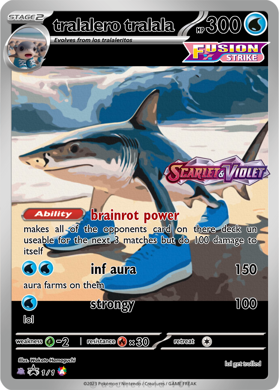 da tralalero+ child hood days Blank Meme Template