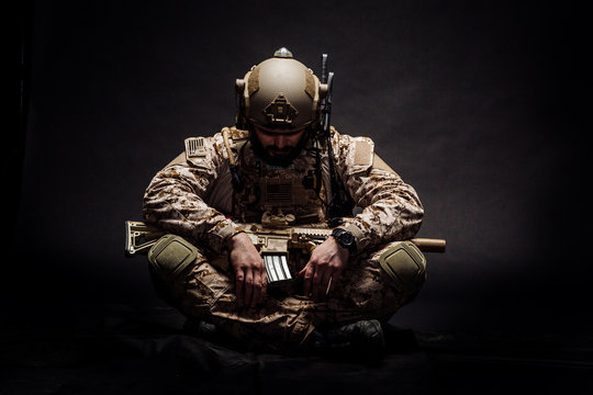 Lone soldier Blank Meme Template