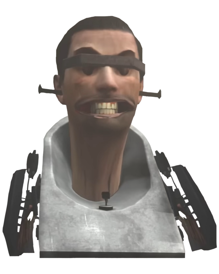 Vacuum Skibidi Urinal Blank Meme Template