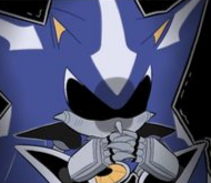 Neo Metal Sonic Silly Face Blank Meme Template