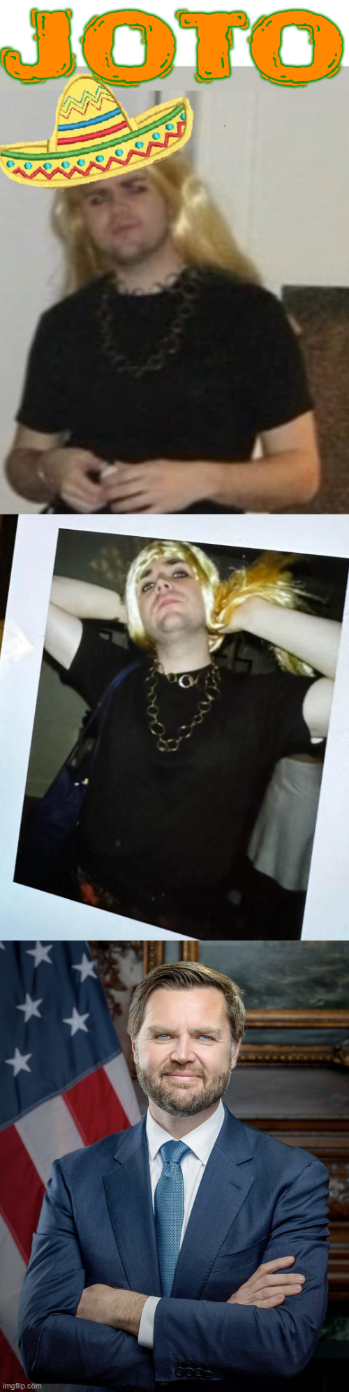 JOTO VANCE Blank Meme Template