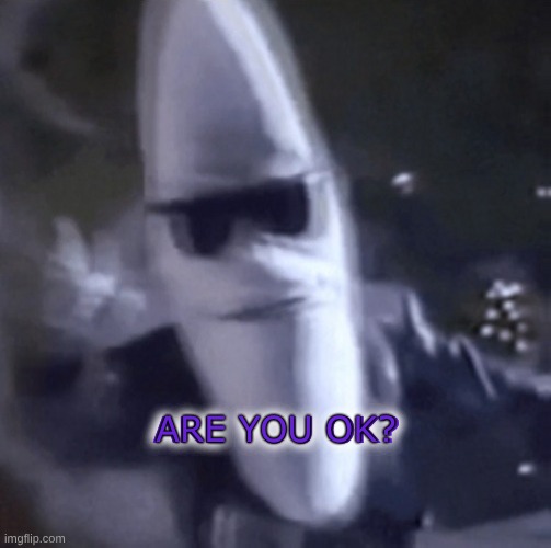 ARE YOU OK? ARE YOU OK? | made w/ Imgflip meme maker