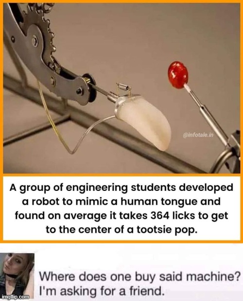 How many licks to get to the center of a Tootsie Pop?? | image tagged in tootsie pop owl,licks | made w/ Imgflip meme maker