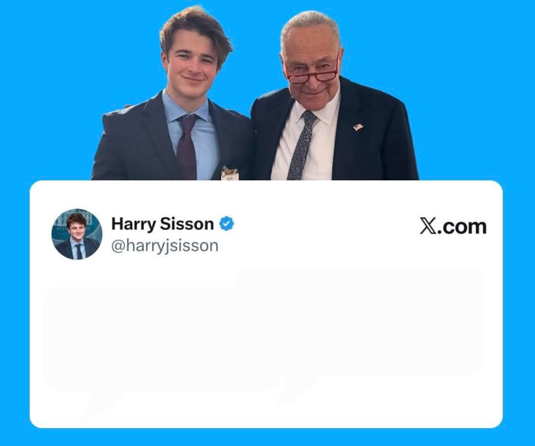 Harry Sisson & Chuck Schumer Blank Meme Template