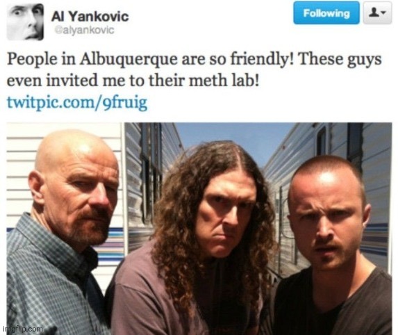 We need a crossover animation of the Albuquerque music video and breaking bad | made w/ Imgflip meme maker