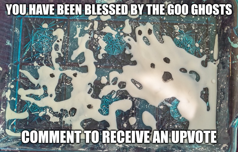 It's spooky season | YOU HAVE BEEN BLESSED BY THE GOO GHOSTS; COMMENT TO RECEIVE AN UPVOTE | image tagged in spooky month,spooky,ghost | made w/ Imgflip meme maker