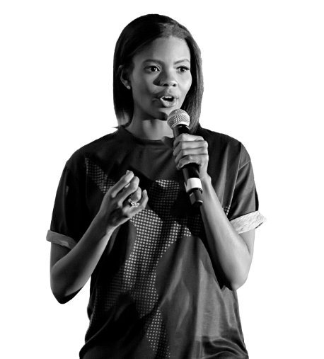 Candace Owens b&w Blank Meme Template