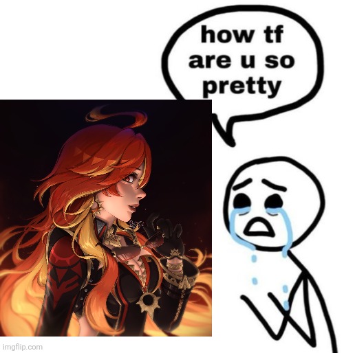 image tagged in mavuika,genshin impact | made w/ Imgflip meme maker