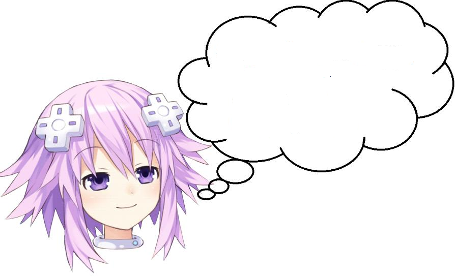 Thinking anime girl Blank Meme Template