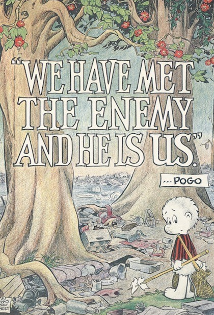 Pogo - We have met the enemy and he is us Blank Meme Template