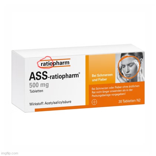 Ratiopharm | image tagged in ratiopharm | made w/ Imgflip meme maker