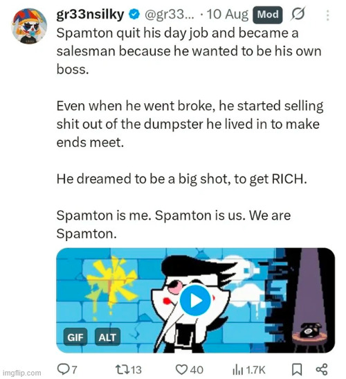 crypto bros are now idolizing the most morally bankrupt character in deltarune | made w/ Imgflip meme maker