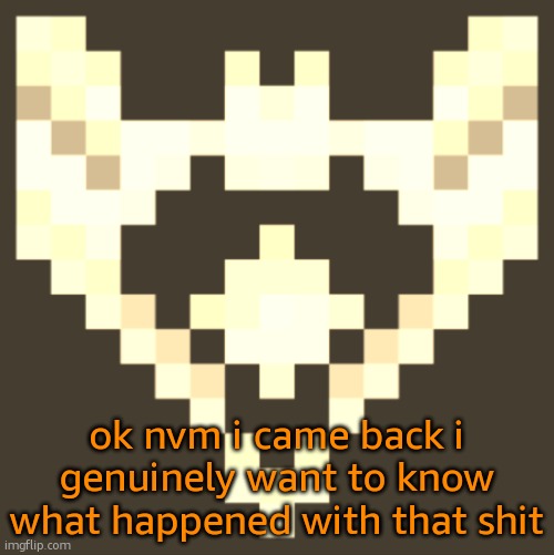 Cheze Icon Halloween Version | ok nvm i came back i genuinely want to know what happened with that shit | image tagged in cheze icon halloween version | made w/ Imgflip meme maker