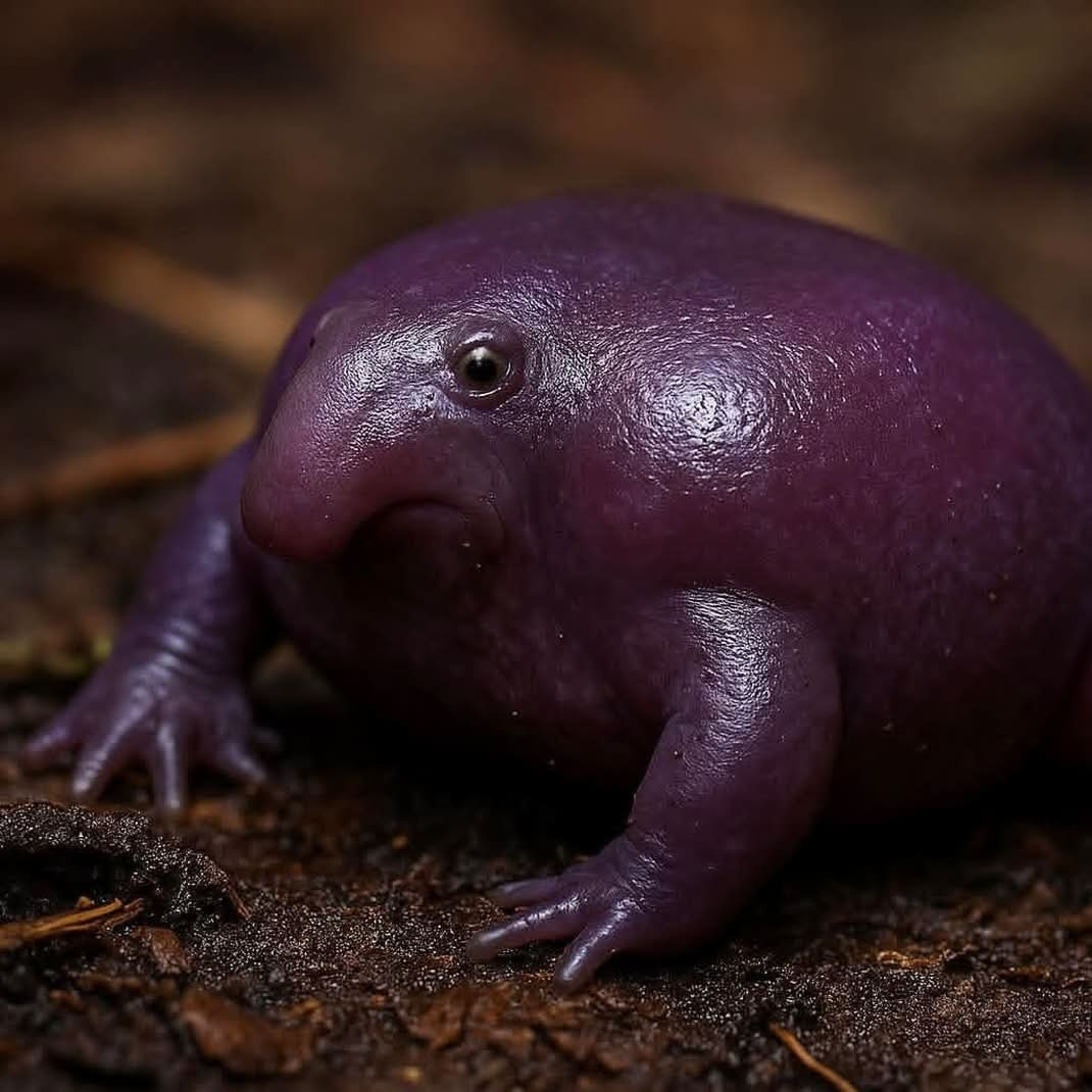 Purple toad Blank Meme Template