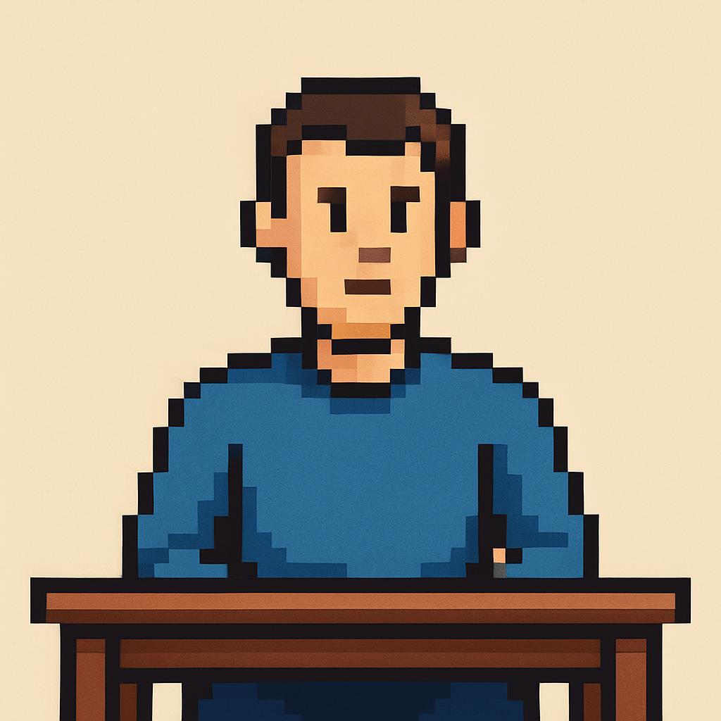 A Man Sitting Blank Meme Template