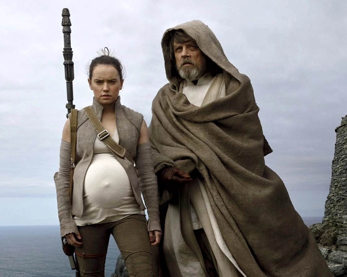 Pregnant Rey Blank Meme Template