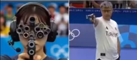 gun vs gun Blank Meme Template