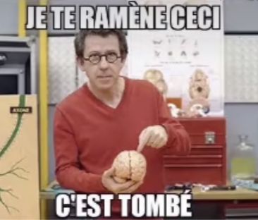 Tiens ta cervelle Blank Meme Template