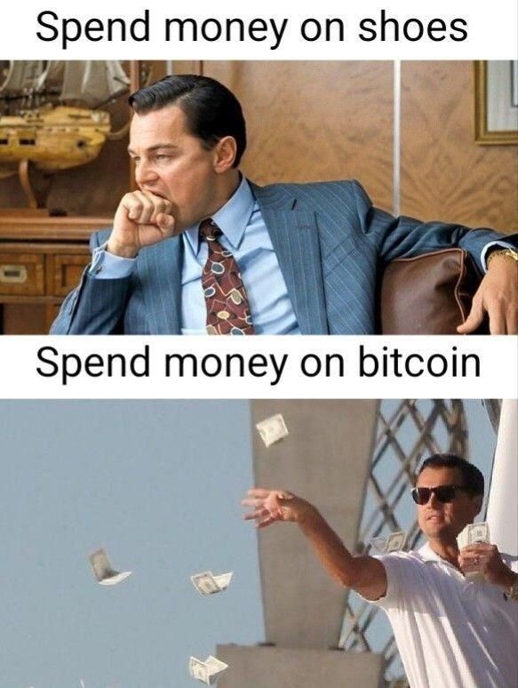 Spend money on this or that Blank Meme Template