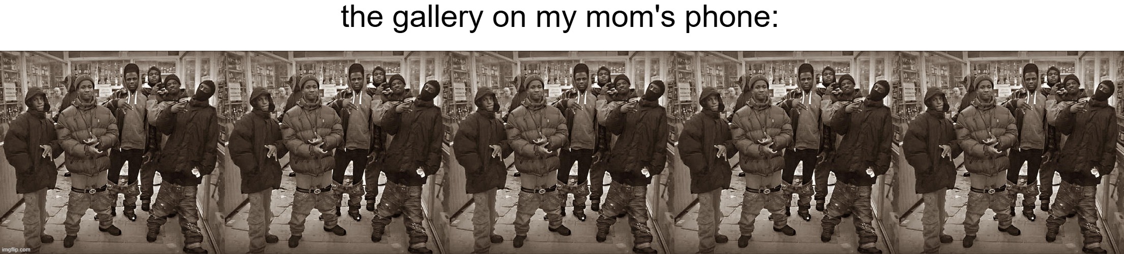 and they don't bother deleting the 19 other near-identical duplicates | the gallery on my mom's phone: | image tagged in memes,all my homies hate,funny,gallery,phone,moms | made w/ Imgflip meme maker