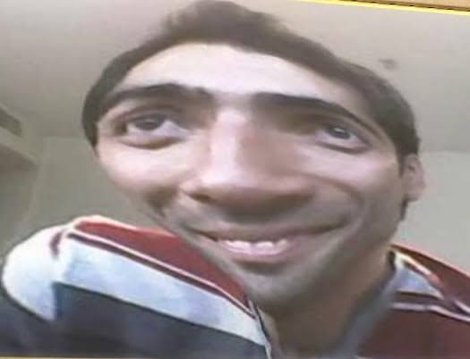 The Guy On Mirror Effects Blank Meme Template