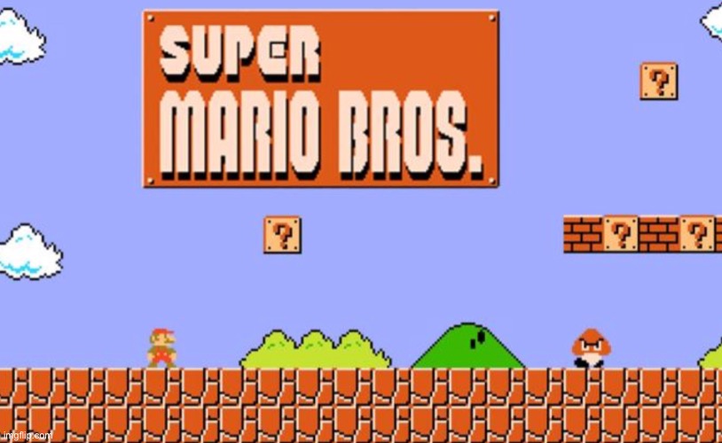 The OG | image tagged in msmg,super mario,retro | made w/ Imgflip meme maker