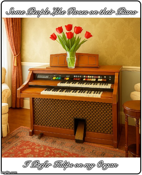 I've thought about this long and hard... | Some People Like Roses on their Piano; I Prefer Tulips on my Organ | image tagged in innuendo | made w/ Imgflip meme maker