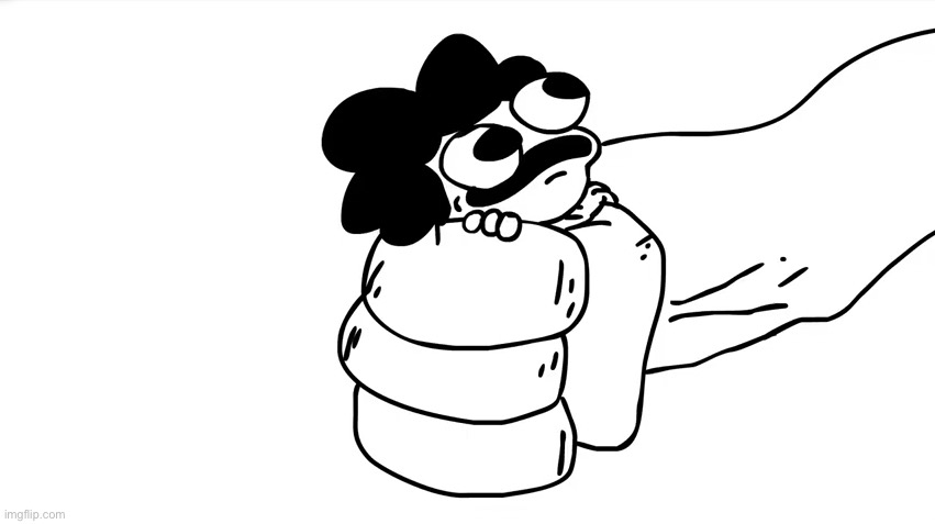 sr pelo being grabbed | image tagged in sr pelo being grabbed | made w/ Imgflip meme maker