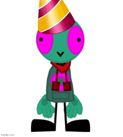 Birthday Hat Fersquall | image tagged in birthday hat fersquall | made w/ Imgflip meme maker