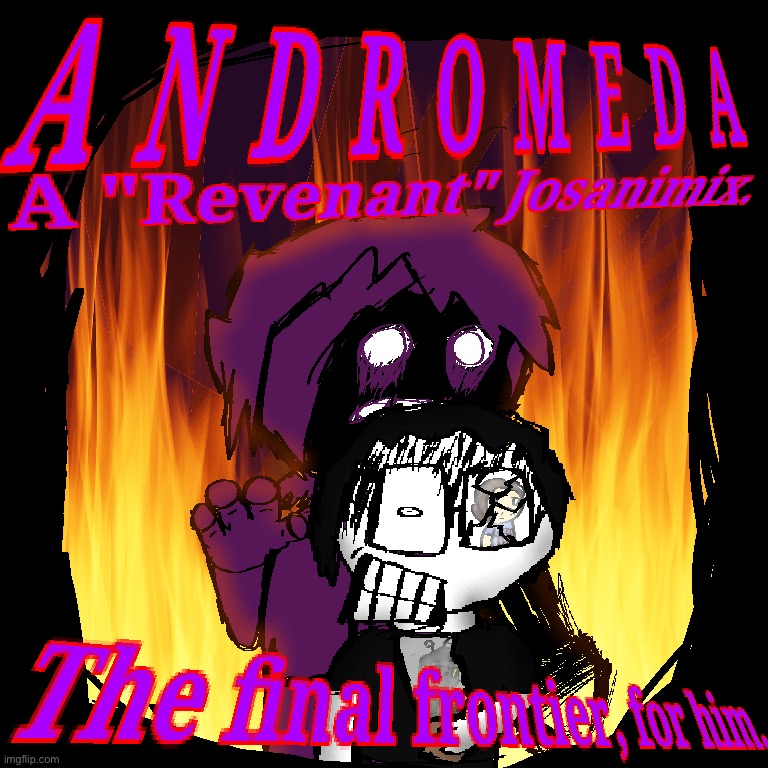 Cool as hell title art I did last night, very happy with the result! | made w/ Imgflip meme maker