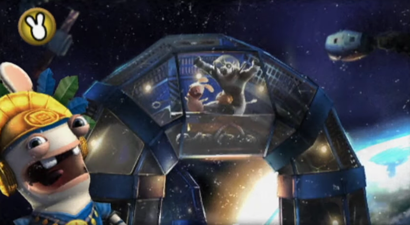 Rabbid changing history Blank Meme Template