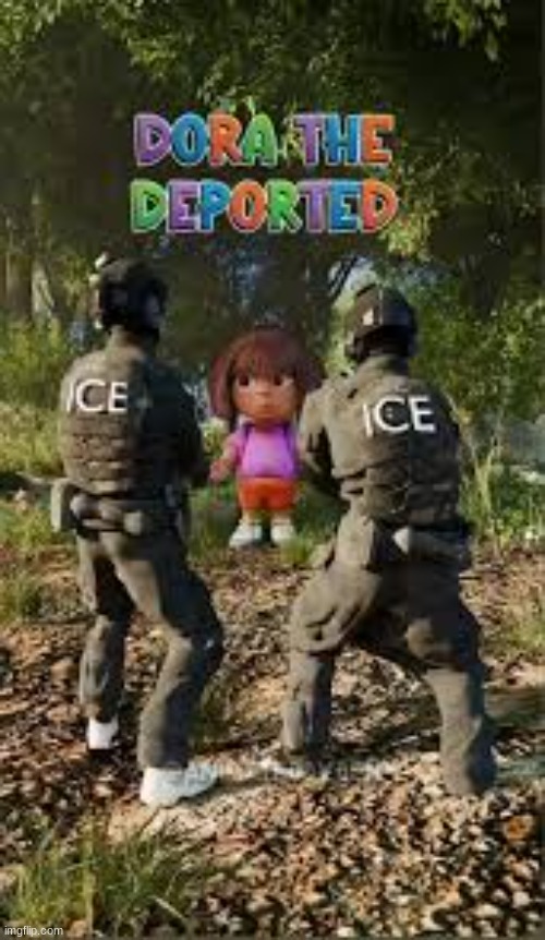 image tagged in ice,dora the explorer | made w/ Imgflip meme maker