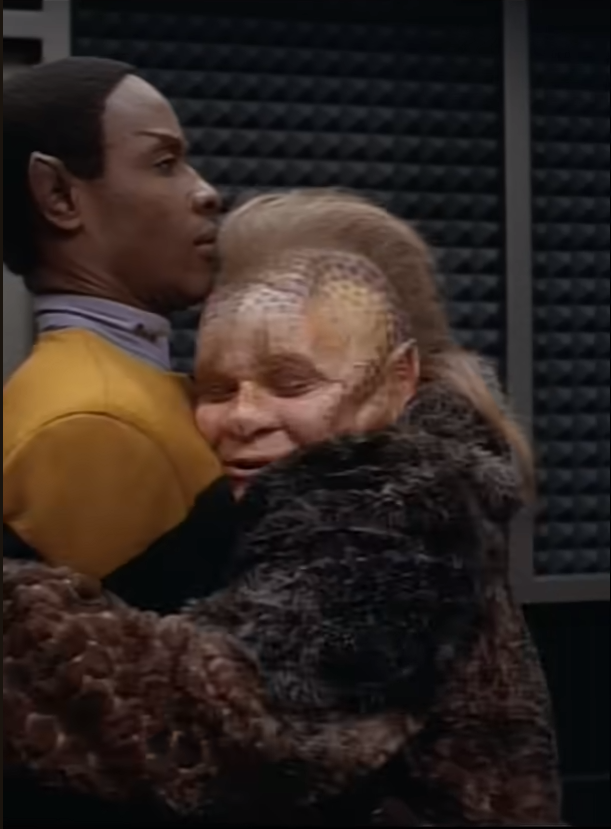 Neelix Hugs Blank Meme Template