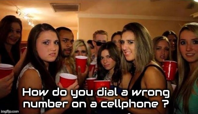 That's disgusting | How do you dial a wrong
number on a cellphone ? | image tagged in that's disgusting | made w/ Imgflip meme maker