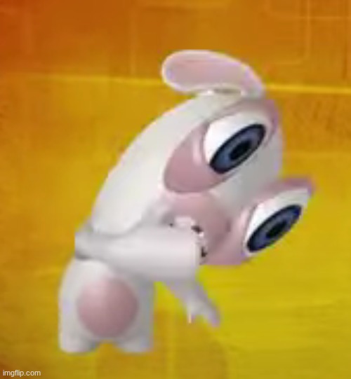 Disturbing Rabbid | image tagged in disturbing rabbid | made w/ Imgflip meme maker