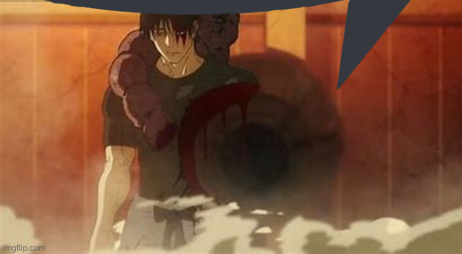 Dead toji | image tagged in dead toji | made w/ Imgflip meme maker