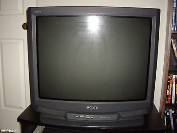 Old TV | image tagged in old tv | made w/ Imgflip meme maker